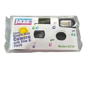 Vintage 90's Y2K Jazz Disposable Camera Model DZ50 Completely Sealed